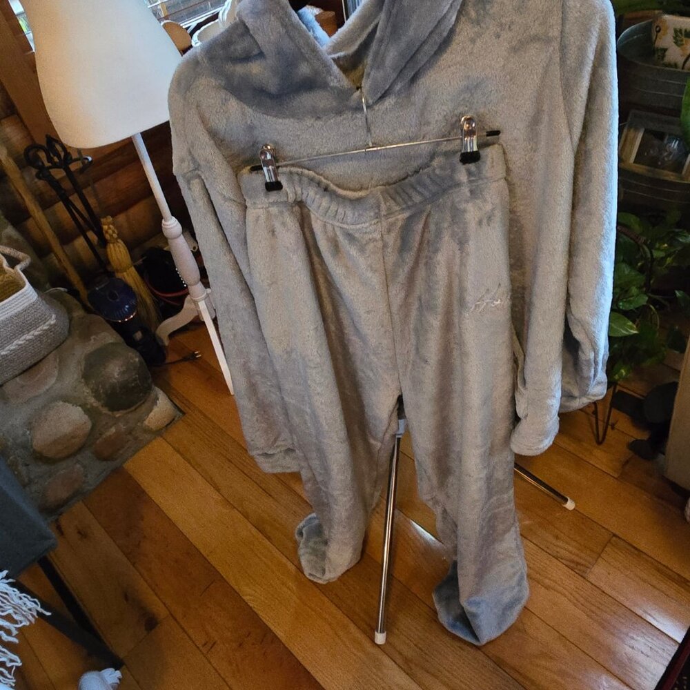 NWOT NO BRAND Williamsburg light Blue Pajama Set 3X